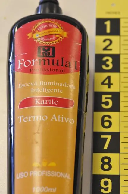 Zdjęcie z oficjalnego zgłoszenia: Formula 1 Profissional Escova Iluminadora Inteligente Karite, Termo Ativo Produkt do prostowania włosów &amp;  — ryzyko: Chemiczne
