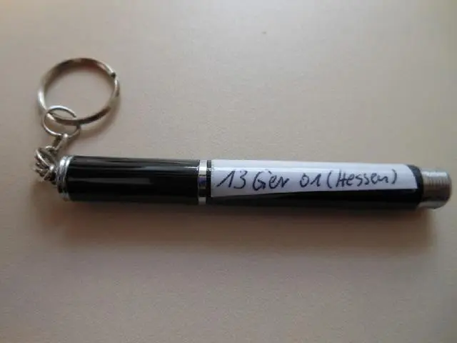 Foto uit de officiële melding: Laser &amp; Led Pen Laserpointer  &amp; #13; — risico: Aantasting van het gezichtsvermogen (A12/1341/12)