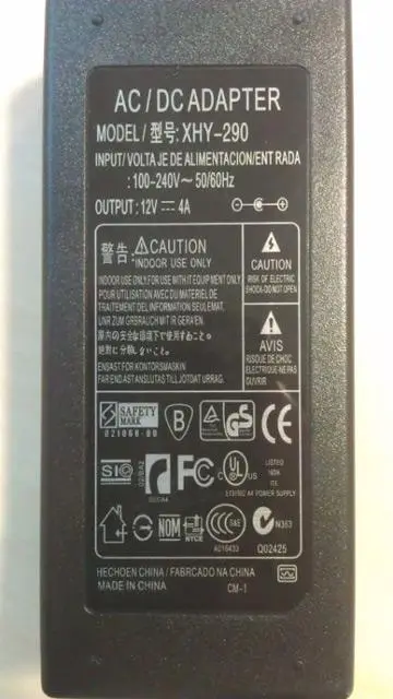 Photo from the official notice: LED strip led strip light — electric shock risk