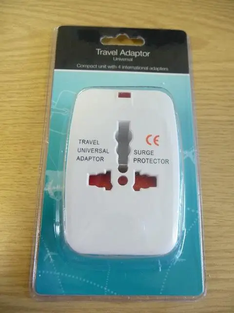 Foto do aviso oficial: TJ Morris Travel Adaptor Adaptador de viagem — risco: Choque elétrico