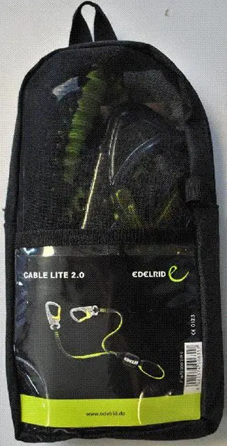 Photo de l’avis officiel: Edelrid Klettersteigset Via ferrata set — risque: Blessures
