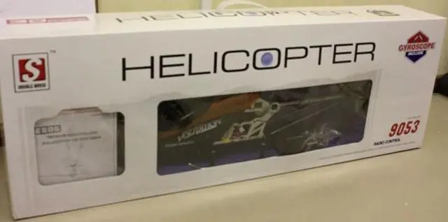 Photo from the official notice: Double Horse Volitation High Speed radio controlled helicopter — electric shock & fire risk