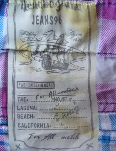 Foto do aviso oficial: JNS Fashion Calções para crianças — risco: Ferimentos