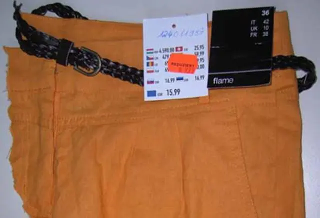 Photo de l’avis officiel: Flame 65 dark yellow; F/Summer of Love2 Shorts — risque: Risque chimique