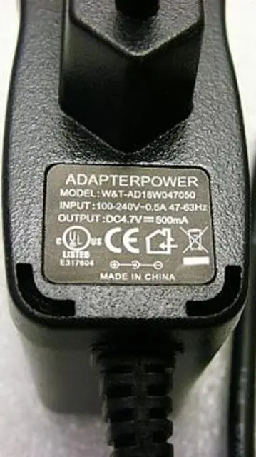 Photo from the official notice: Promaster LED Master rechargeable torch — electric shock risk