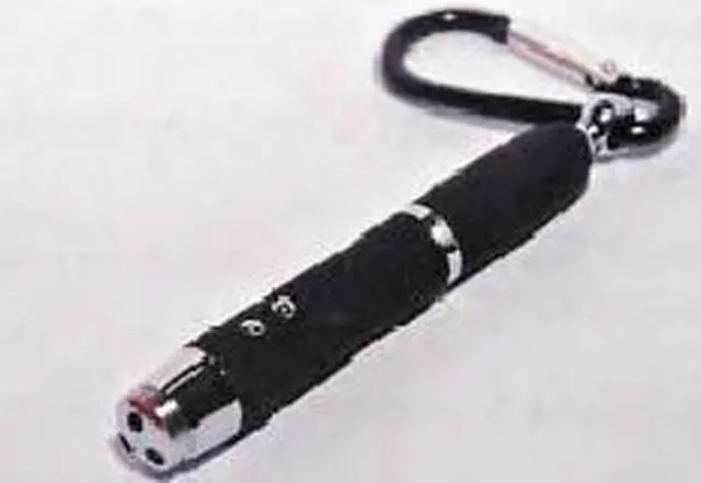 Photo from the official notice: Laser pointer — damage to sight risk (A12/1543/12)