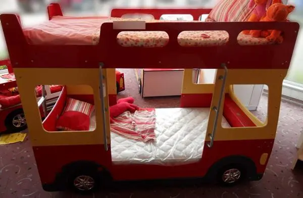 Foto do aviso oficial: Cabino City Bus Beliche para crianças — risco: Ferimentos
