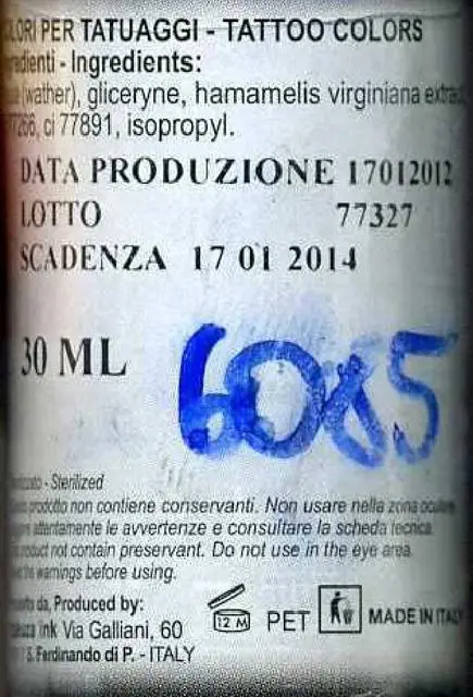 Foto uit de officiële melding: Sevtex &amp; Gabrovo Meisjes top  &amp; #13; — risico: Verwonding