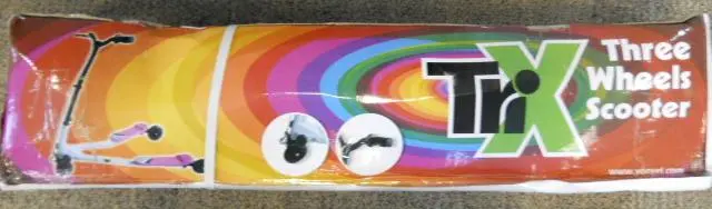 Photo from the official notice: TriX Three Wheels Scooter child's foldable scooter — injuries risk