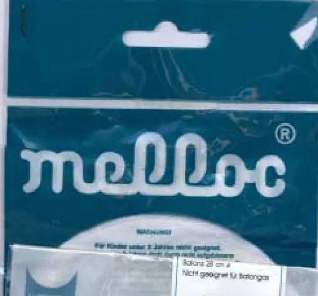 Foto do aviso oficial: Melloc Balões — risco: Químico