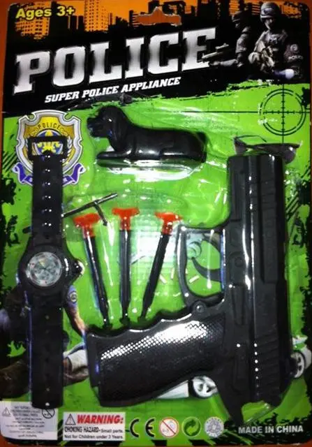 Photo de l’avis officiel: Regio Super Police Appliance Ensemble de jouets de police — risque: Risque chimique & Étouffement