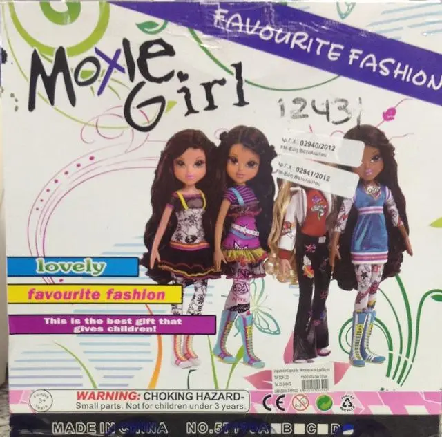 Foto do aviso oficial: Moxie Girl <font color="#ff0000">The product is co Boneca de plástico com acessórios — risco: Químico