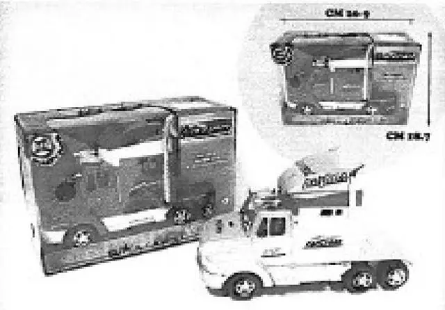Photo from the official notice: To Bia'S Giochi Super Truck toy truck — chemical risk