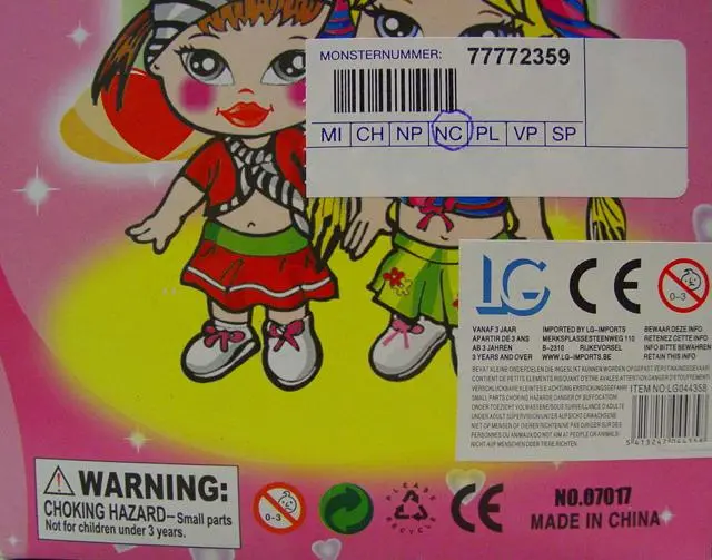 Foto do aviso oficial: LG Cutie Kids Fashion Collection Boneca de plástico — risco: Químico