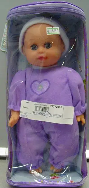 Foto do aviso oficial: LG Baby Love Boneca de plástico — risco: Químico