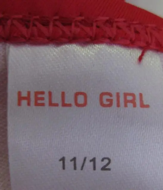 Photo de l’avis officiel: Hello Girl Bikinis des filles — risque: Blessures & Etranglement