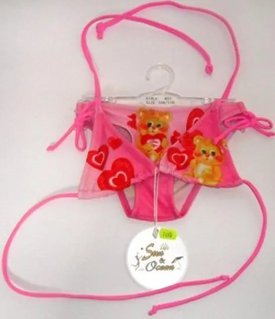 Photo de l’avis officiel: Sun &amp; Ocean Bikinis des filles — risque: Blessures & Etranglement