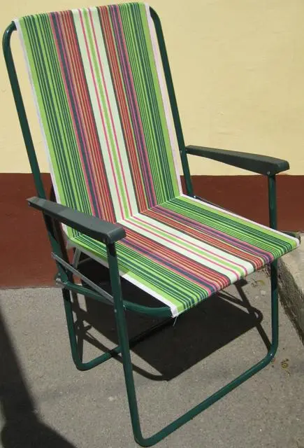 Foto uit de officiële melding: New Europrofil Piccolo Haut Dossier Camping stoel  &amp; # #13; — risico: Verwonding