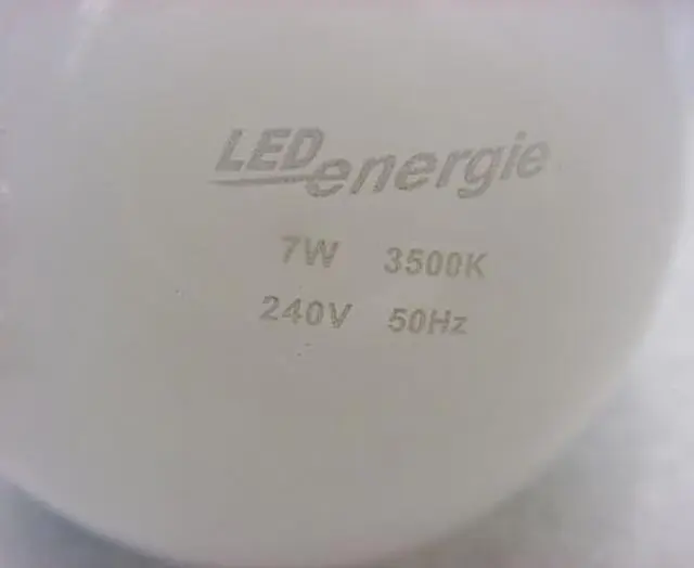 Photo from the official notice: Ecoteko LED energie led lamp — electric shock risk