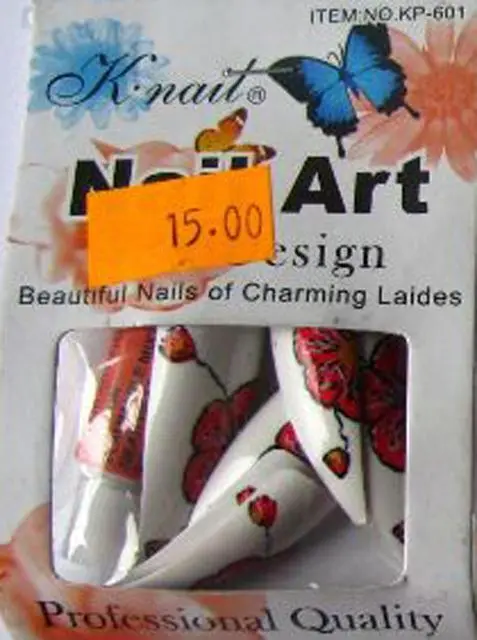 Foto dell’avviso ufficiale: K-Nail Nail Art Unghie false &amp; #13; &amp; #13; — rischio: Rischio chimico