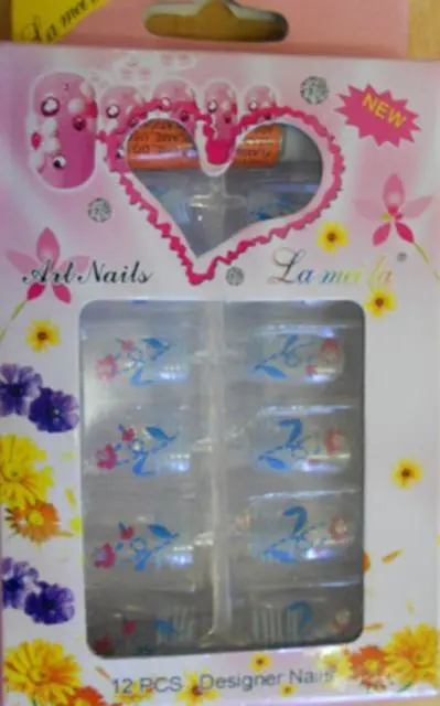 Photo from the official notice: Art Nail 1. LaMeiLa, Shi Shang Mei Jia, 2. La mei La, New, Designer Nails, Shi Jun, 3. The fashion nail + nai  — chemical risk