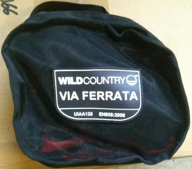 Foto do aviso oficial: Wild Country Via Ferrata Através do conjunto ferrata — risco: Ferimentos