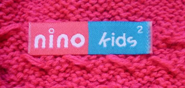 Photo from the official notice: Nino Kids girls' bolero — strangulation risk