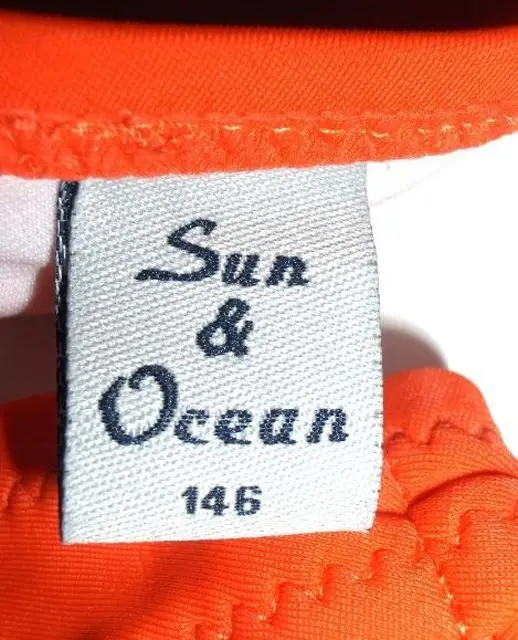 Photo de l’avis officiel: Sun &amp; Ocean Bikini des filles — risque: Blessures & Etranglement