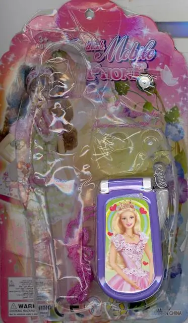 Foto do aviso oficial: Faddish Telemóvel de brinquedo com boneca — risco: Químico
