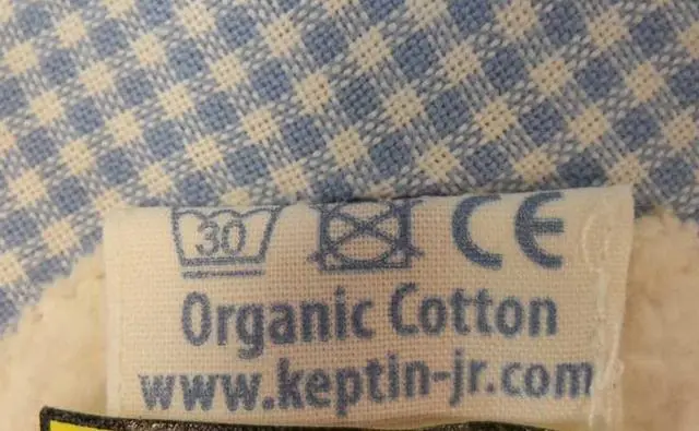 Photo from the official notice: Keptin-JR music box cushion — choking risk