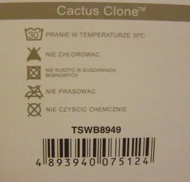 Photo de l’avis officiel: Cactus Clone Bikini des filles — risque: Blessures & Etranglement (A12/1833/12)