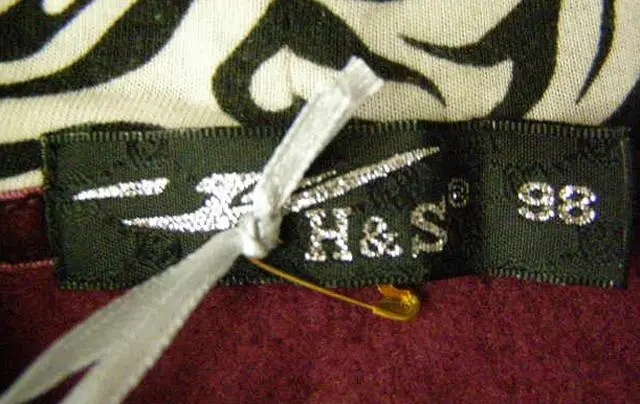Foto do aviso oficial: H&amp;S Pijamas infantis — risco: Estrangulamento