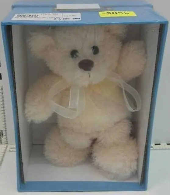 Photo from the official notice: Soft toy bear — choking risk