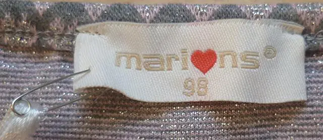 Foto do aviso oficial: Marions Bolero das meninas — risco: Estrangulamento