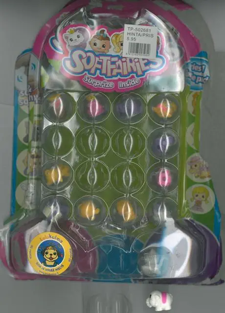 Photo from the official notice: Lelukulma Soft fairies plastic toys — choking risk