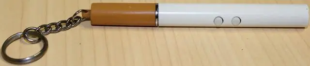 Foto aus der offiziellen Meldung: Cigarette LED Laser and Pen Laserpointer — Risiko: Sehschaden