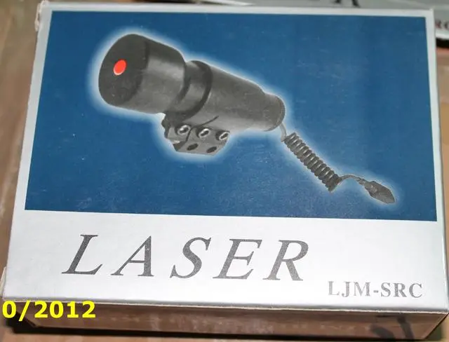 Photo from the official notice: 1. Laser LJM SRC 2. Laser SCOPE laser sight — damage to sight risk
