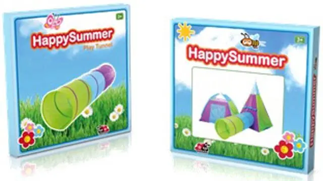 Photo de l’avis officiel: Happy Summer Scanditoy Tunnel de jeu — risque: Coupures & Blessures