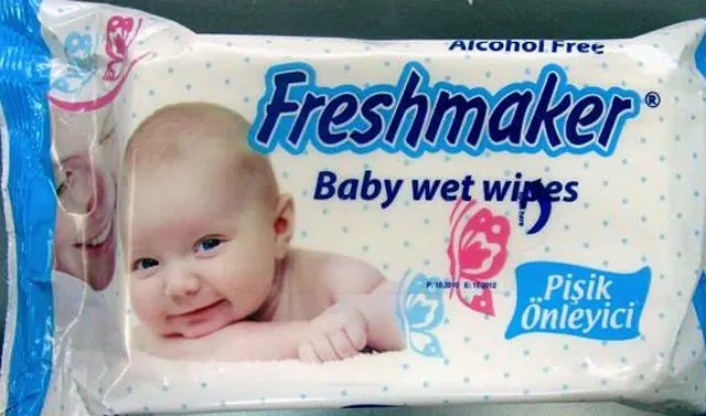 Zdjęcie z oficjalnego zgłoszenia: Freshmaker CREAM Special perfume, Baby wet wipes Chusteczki nawilżane dla niemowląt &amp; #13; &amp; # #13; — ryzyko: Chemiczne
