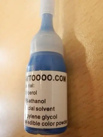 Photo from the official notice: Tattoooo Baby blue tattoo ink — chemical risk
