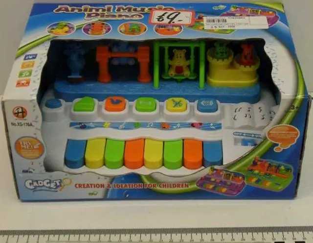 Foto do aviso oficial: Gadget xu sheng Animal Music Piano Piano de brinquedo  ; — risco: Engasgamento