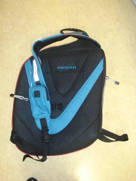 Photo de l’avis officiel: DICOTA Sac à dos pour bloc-notes &amp; #13; — risque: Risque chimique