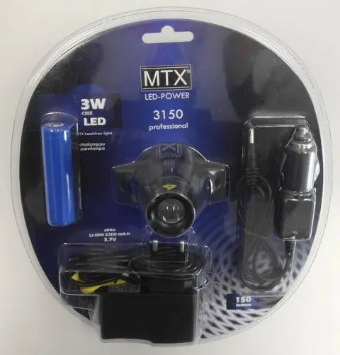 Foto do aviso oficial: MTX LED Power Lâmpada principal — risco: Choque elétrico