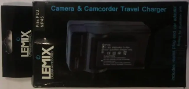Zdjęcie z oficjalnego zgłoszenia: Lemix Camera &amp; Camcorder Travel Charger Ładowarka akumulatora &amp; # #13; &amp; # #13; — ryzyko: Porażenie prądem