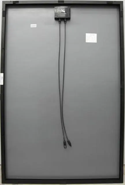 Photo from the official notice: Scheuten Solar solar panel — fire risk