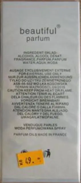 Photo de l’avis officiel: Beautiful parfum eau de parfum Diableu Parfum &amp; #13; — risque: Risque chimique