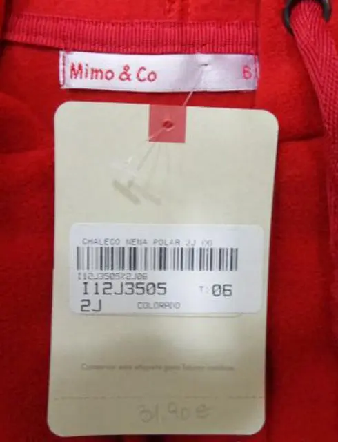 Foto do aviso oficial: Mimo &amp; Co. Colete feminino — risco: Estrangulamento