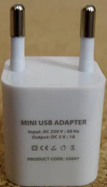 Foto do aviso oficial: NEXUS Mini Usb Adapter Adaptador de rede — risco: Choque elétrico
