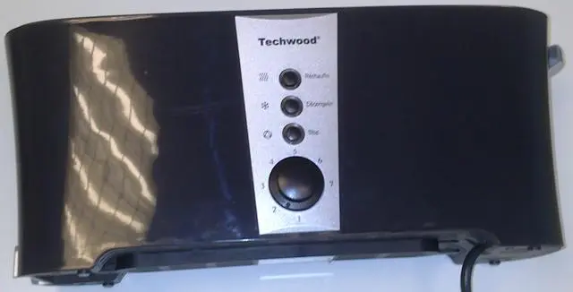 Foto do aviso oficial: Techwood Grille Pain Torradeira — risco: Choque elétrico