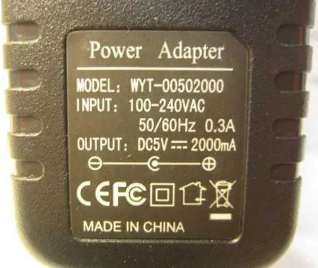 Photo from the official notice: HD Pad 7" Tablet PC tablet computer — electric shock risk